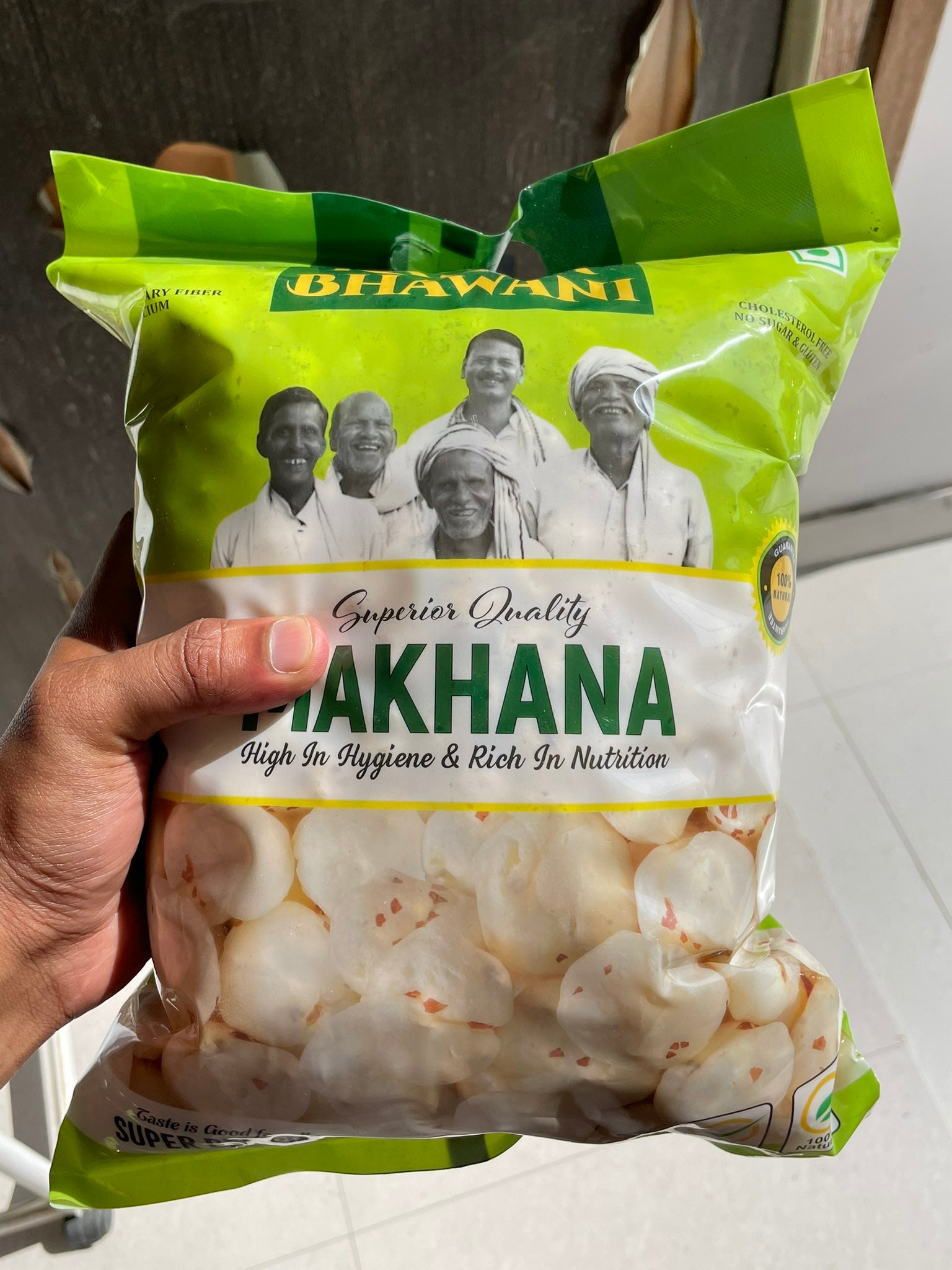 2 Radha Bhawani Makhana + 2 Kanhaiya Bhog Makhana (250gx4)