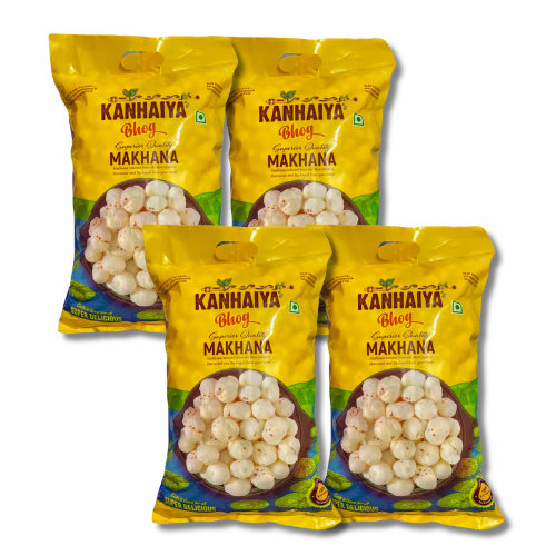 Kanhaiya Bhog Makhana, 250g - Pack of 4