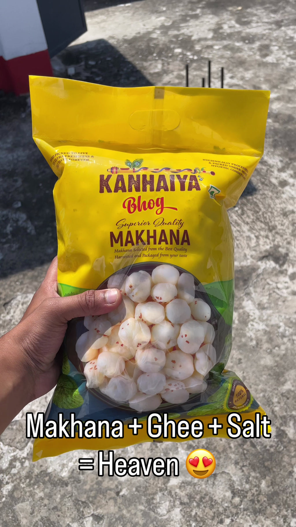 Kanhaiya Bhog Makhana, 250g